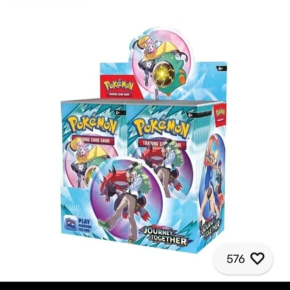 Pokémon Journey Together Trading Card Game – Pack of 6 Booster Boxes - Picture 1 of 1